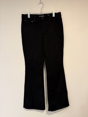 J. Crew Women’s Black Bootcut Stretch Jeans - 30 Petite - High Rise